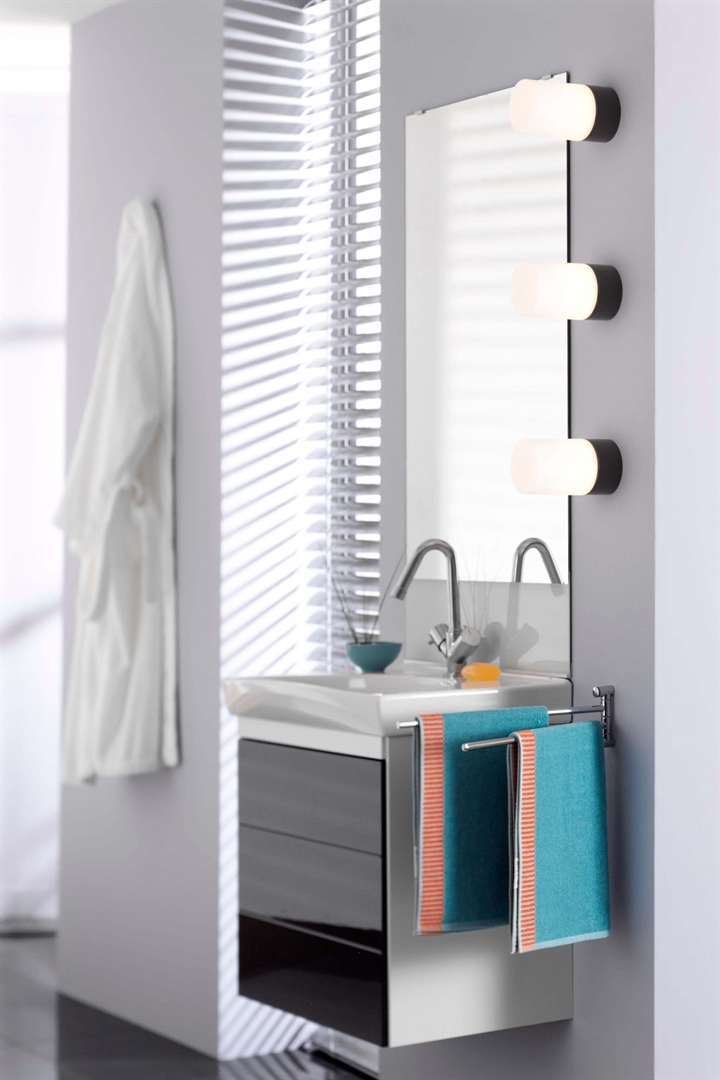 Opus 100/175 plafondlamp / wandlamp, grijs