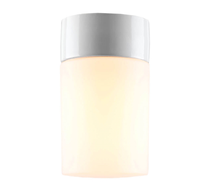 Opus 120/200 plafondlamp / wandlamp, wit