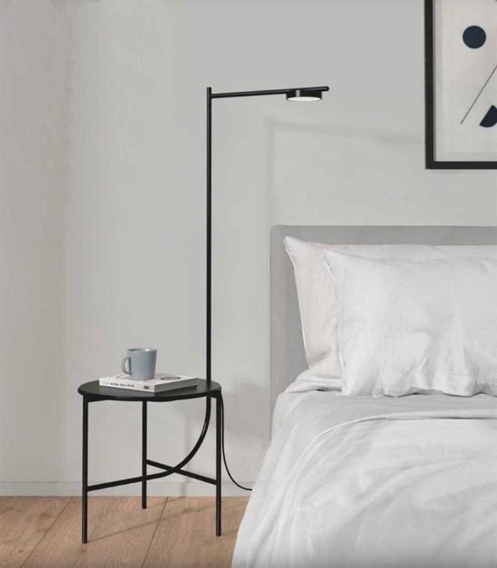 Igram vloerlamp & tafel, eikenfineer