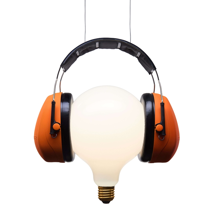 Shhh! hanglamp, oranje