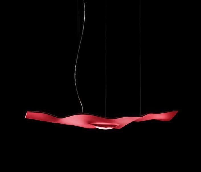 Luce Volante hanglamp, rood