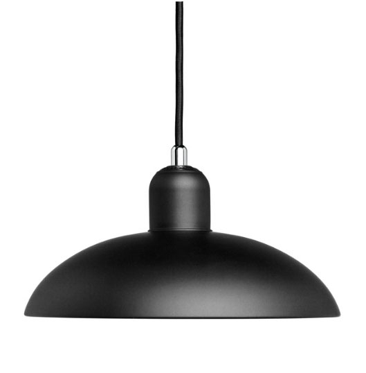 Kaiser idell 6631-P hanglamp, mat zwart