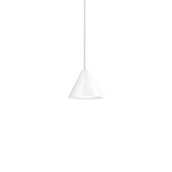 Keglen hanglamp Ø175, wit