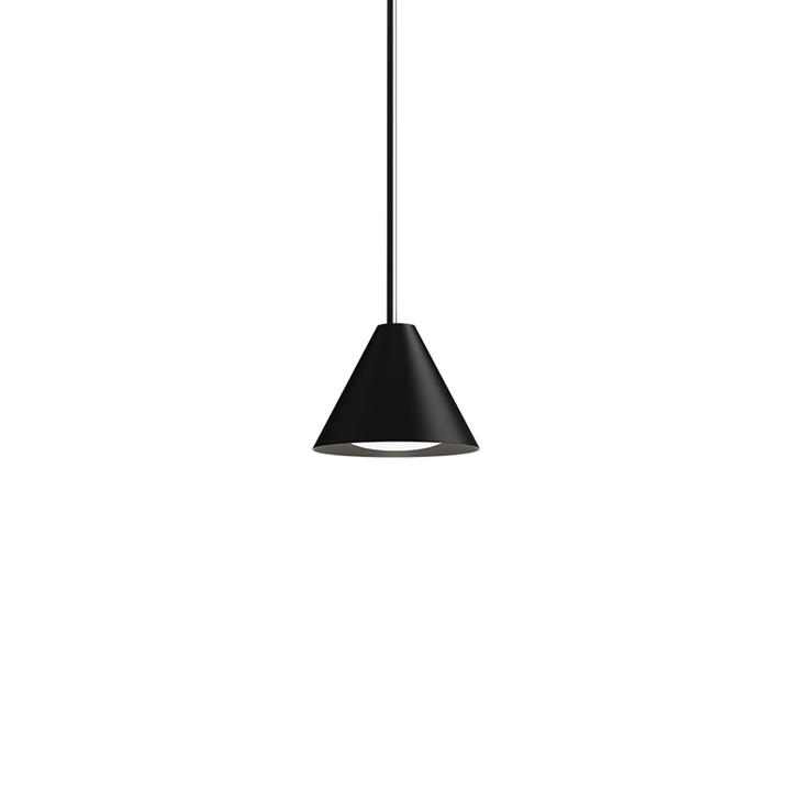 Keglen hanglamp Ø175, zwart