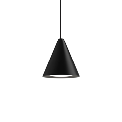 Keglen hanglamp Ø250, zwart