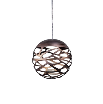 Kelly Cluster hanglamp, koper/brons