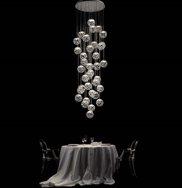 Kelly Cluster hanglamp, wit