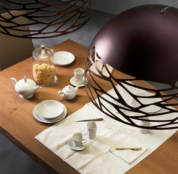 Kelly Large Dome hanglamp, koper/brons