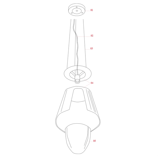 Onderdeel: Flos KTRIBE S2 binnenscherm