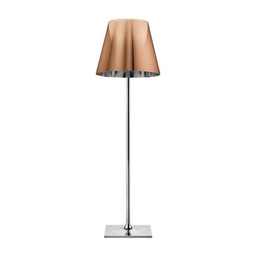 Ktribe F3 vloerlamp, brons