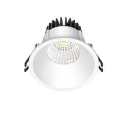 LED Downlight 10,9W, inbouw, mat wit