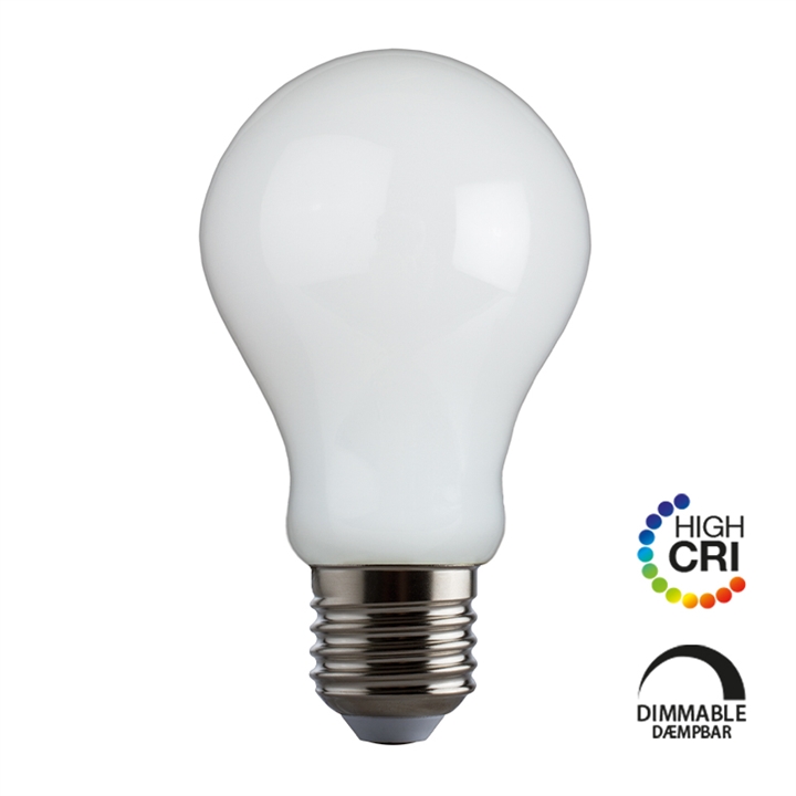 LED lamp E27 12W 1521lm, opaal