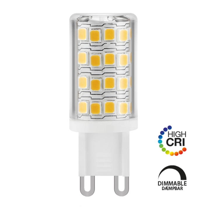 LED G9 4,1W 2700K, dimbaar