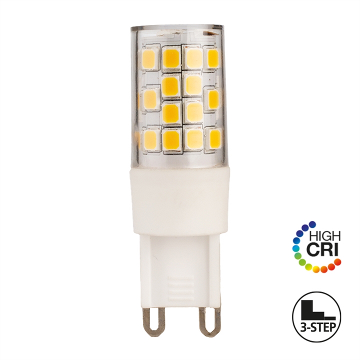 LED G9 3,8W 3-staps dimbaar