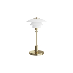 PH 1/1 Portable tafellamp / batterijlamp, messing