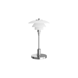 PH 1/1 Portable tafellamp / batterijlamp, chroom
