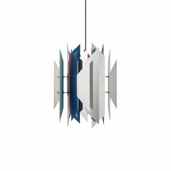 Divan 2 hanglamp 245, roestvrij staal