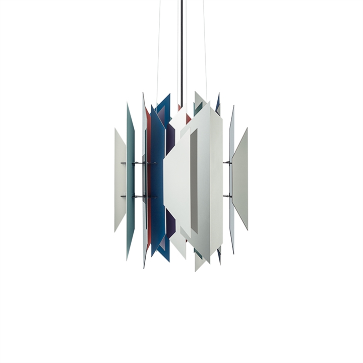 Divan 2 hanglamp 550, roestvrij staal