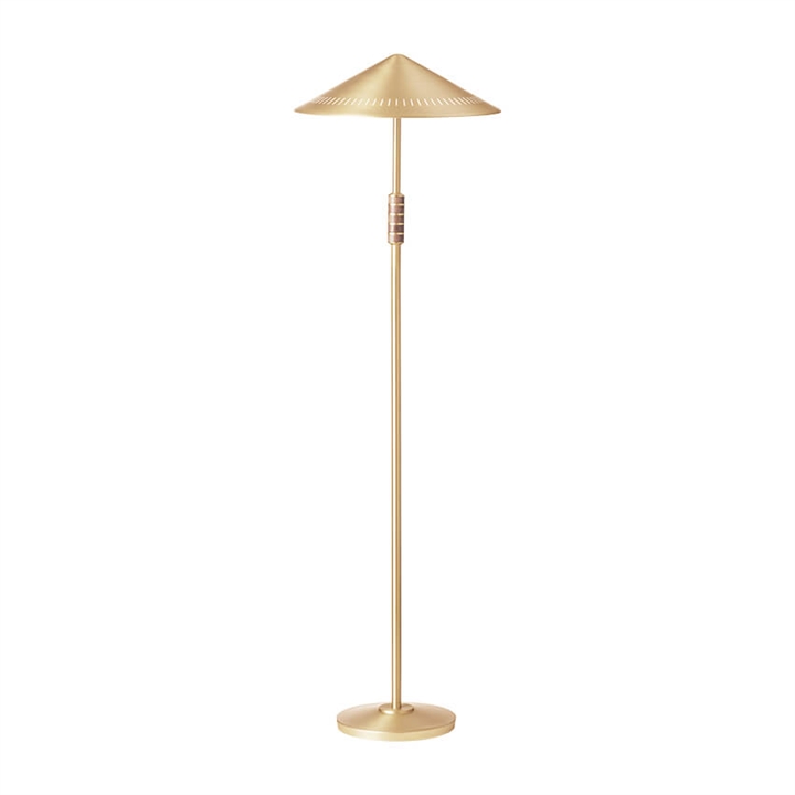 Governor vloerlamp, messing