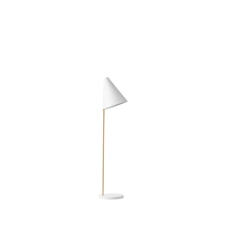 Mosaik vloerlamp, wit