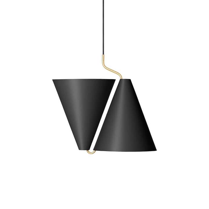 Mosaik hanglamp up/down, zwart