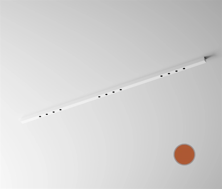 Linto NT I.18 armatuur dimbaar, terracotta