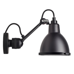 Lampe Gras No 304 Wandlamp Badkamer, zwart