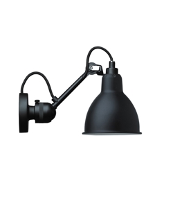 Lampe Gras No 304 Wandlamp, zwart