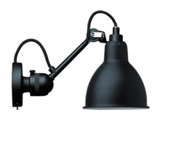 Lampe Gras No 304SW wandlamp, zwart