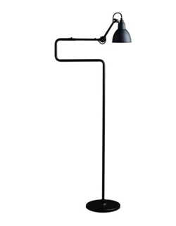 Lampe Gras No 411 vloerlamp, zwart