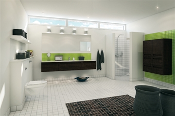 Laser AP9 wandlamp, wit