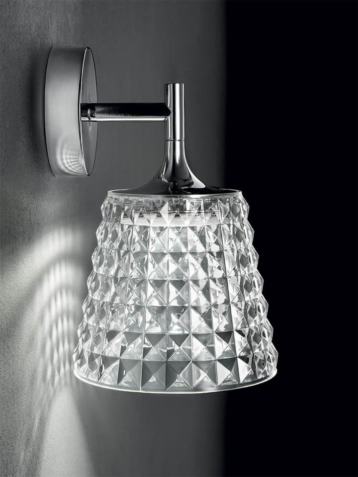 Valentina Wandlamp, transparant
