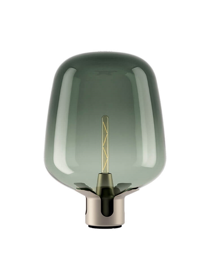 Flar large tafellamp, pearl/turquoise