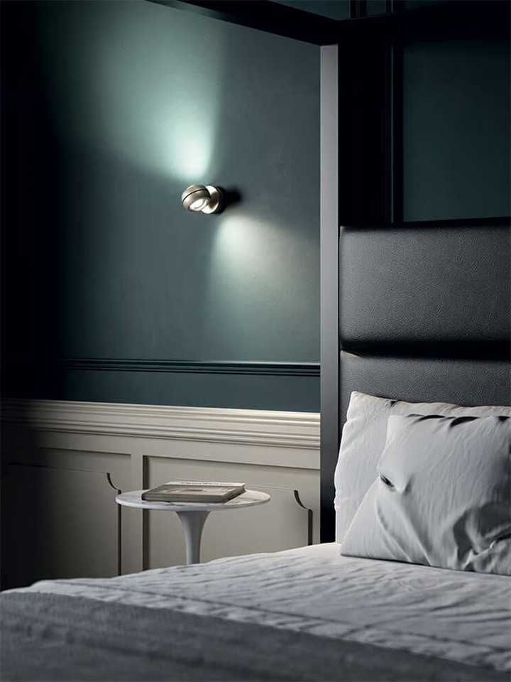 Nautilus mini wandlamp, pearl