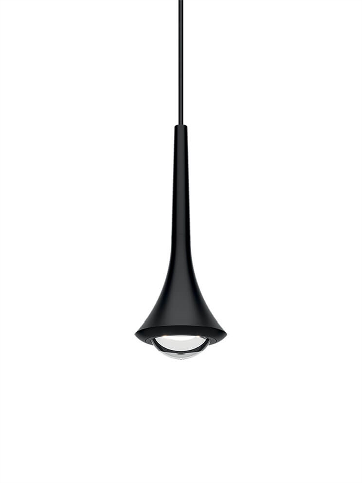 Rain hanglamp, zwart/zwart
