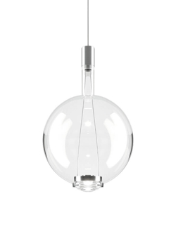 Sky-Fall Round large hanglamp, kristal