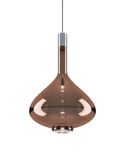 Sky-Fall large hanglamp, brons