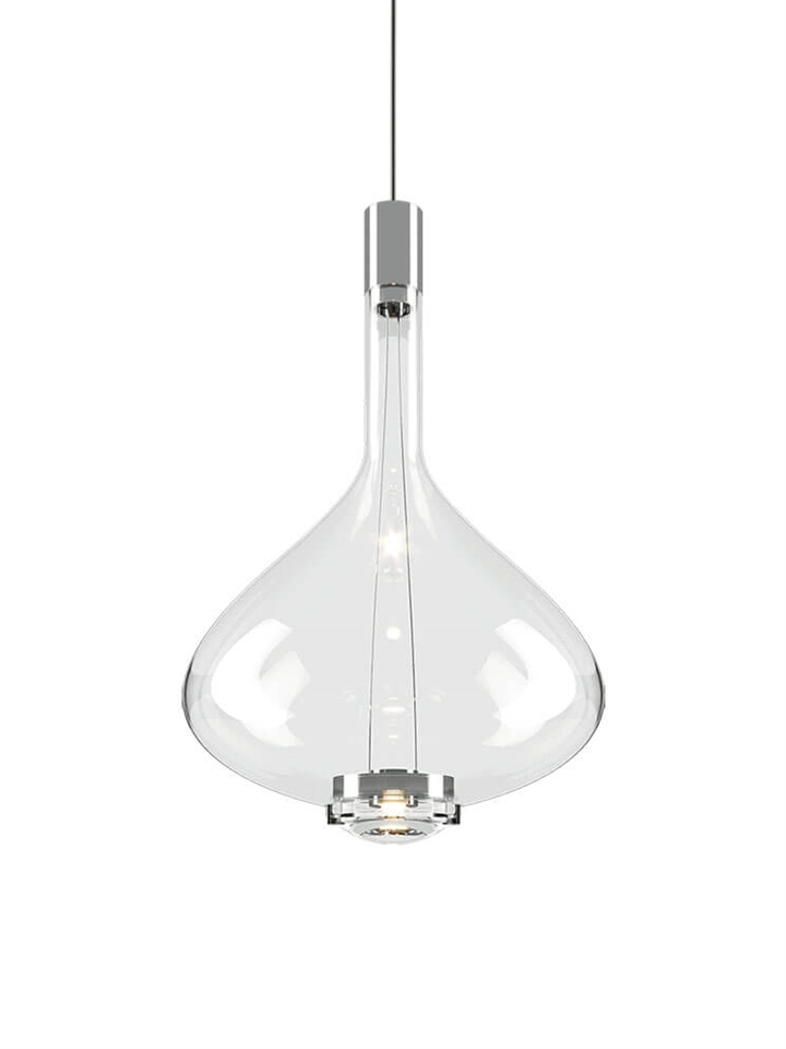 Sky-Fall large hanglamp, kristal