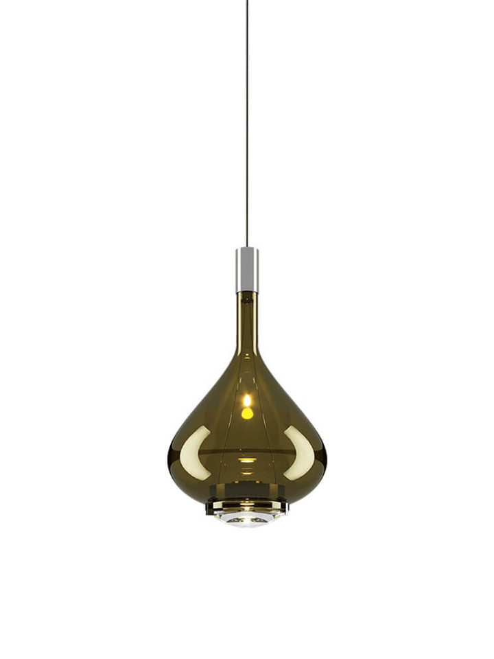 Sky-Fall medium hanglamp, sage