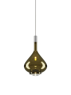 Sky-Fall medium hanglamp, sage