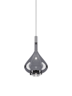 Sky-Fall medium hanglamp, smoke