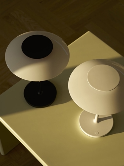 PH 80 Portable in opaal/chroom en opaal/wit