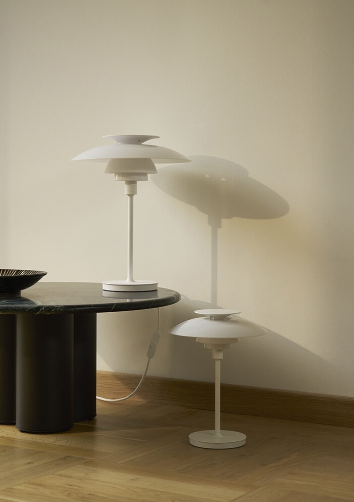 PH 80 tafellamp en PH 80 Portable