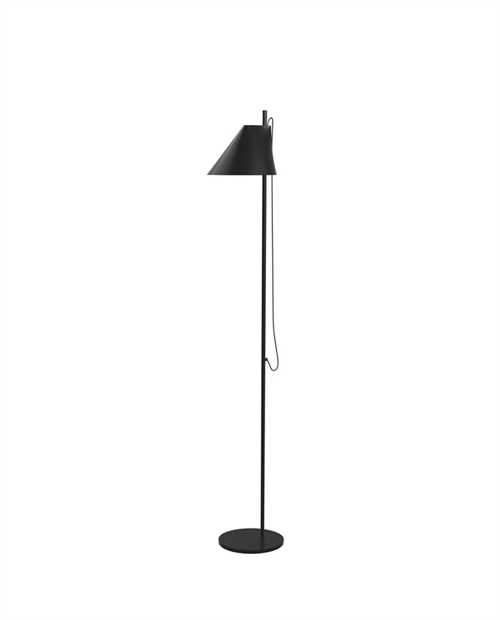 Yuh vloerlamp, zwart