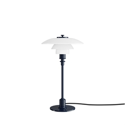 PH 2/1 tafellamp, glossy deep blue