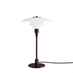 PH 3/2 tafellamp, glossy burgundy