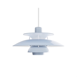 PH 5 Ø320 Opal hanglamp, opal pale blue