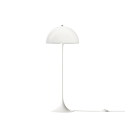 Panthella 400 vloerlamp, wit opaal
