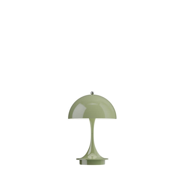 Panthella 160 Portable V3 tafel-/batterijlamp, opaque moss groen