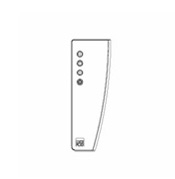 Remote control voor Blow plafondlamp met ventilator